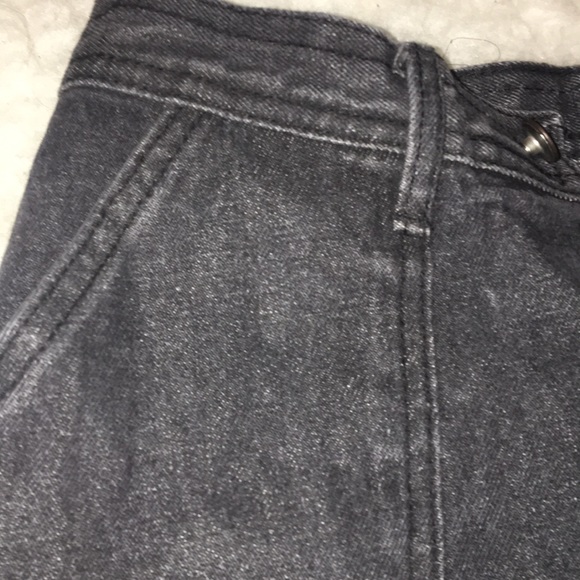 Forever 21- Black Denim Skirt - Picture 4 of 8